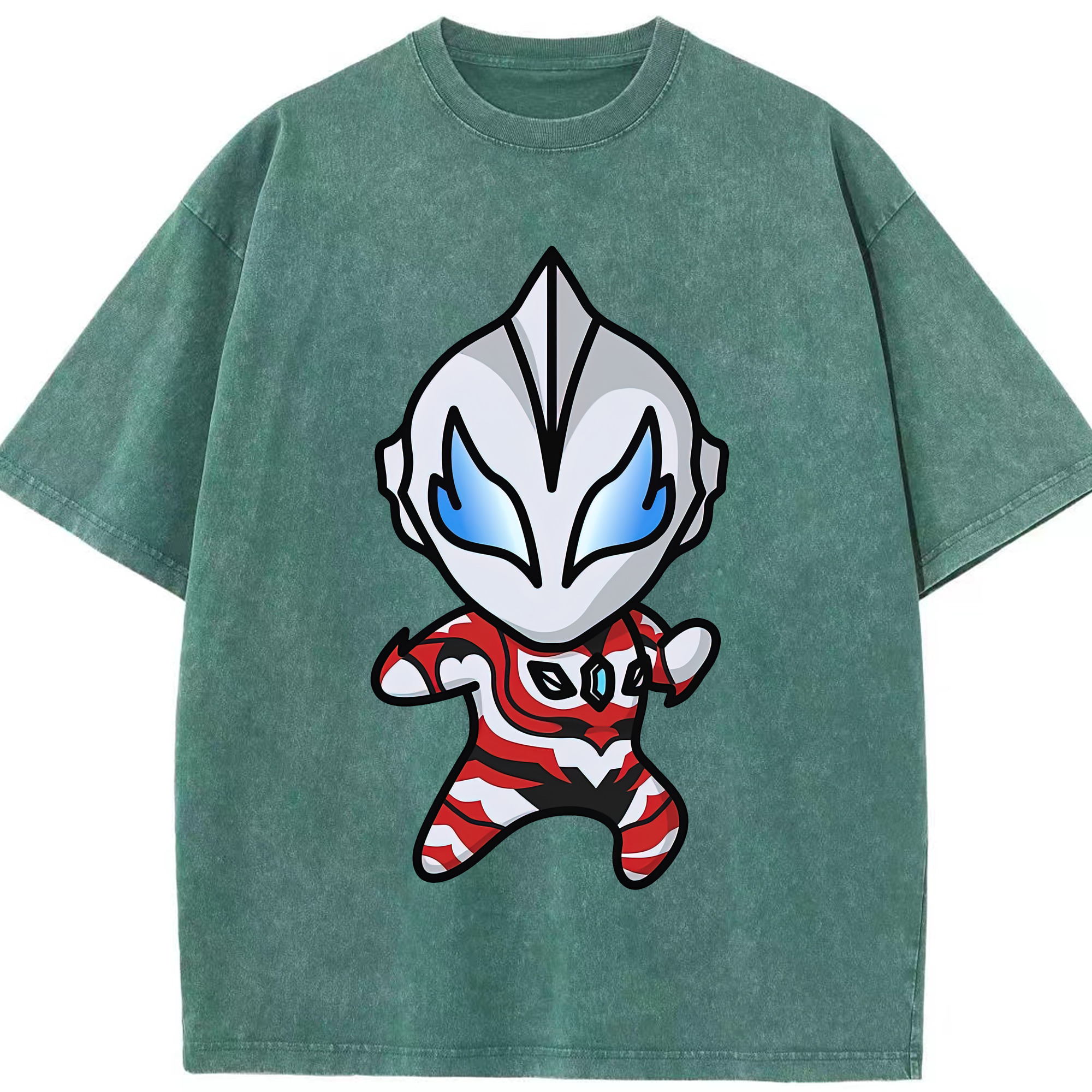 （画像用） ウルトラマン Ultraman 綿100% ヴィンテージ風 半袖Tシャツ（フロントプリント）